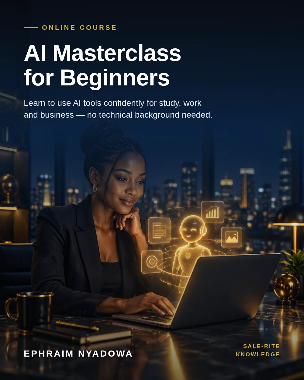 AI Masterclass for Beginners cover