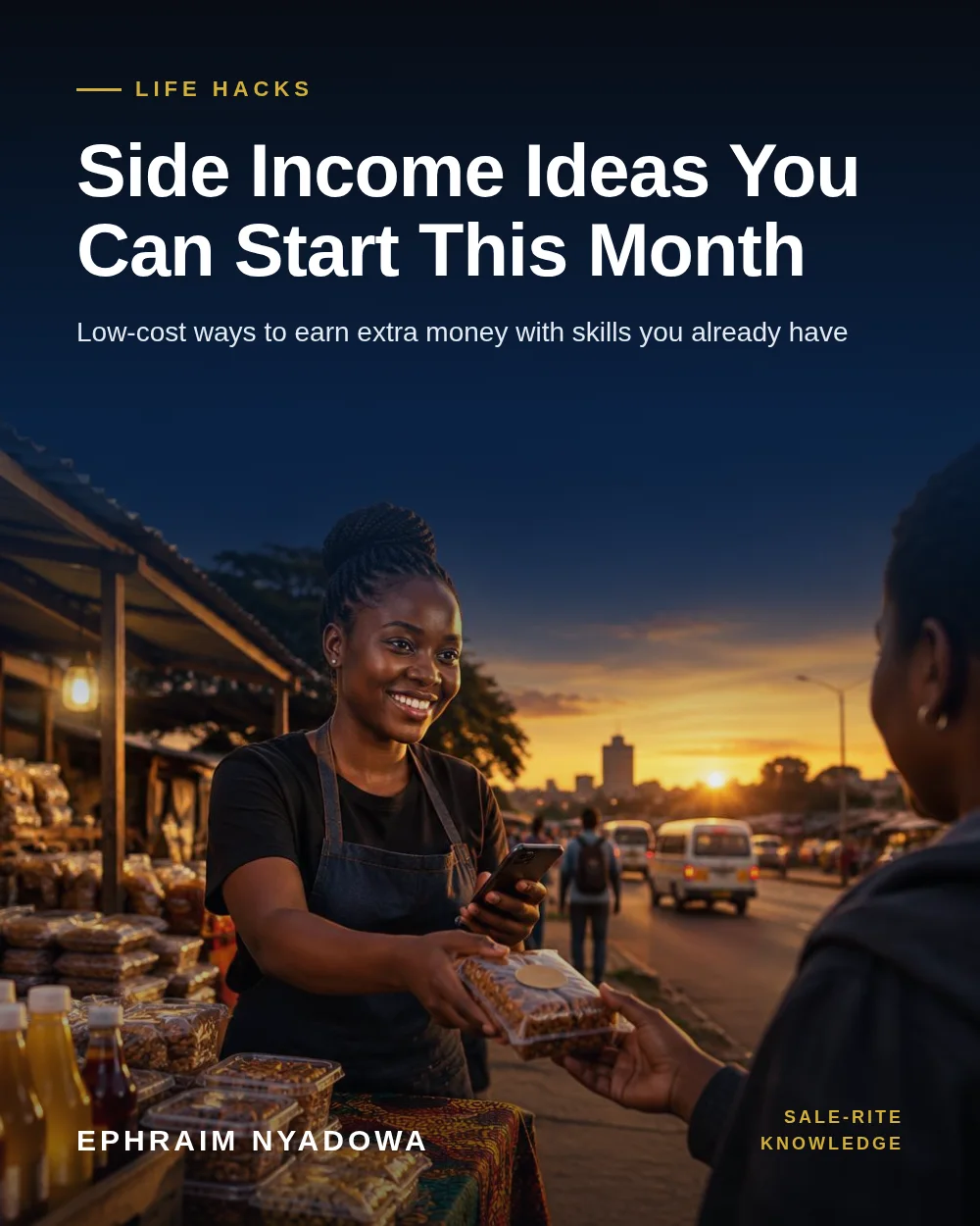 Side Income Ideas You Can Start This Month cover