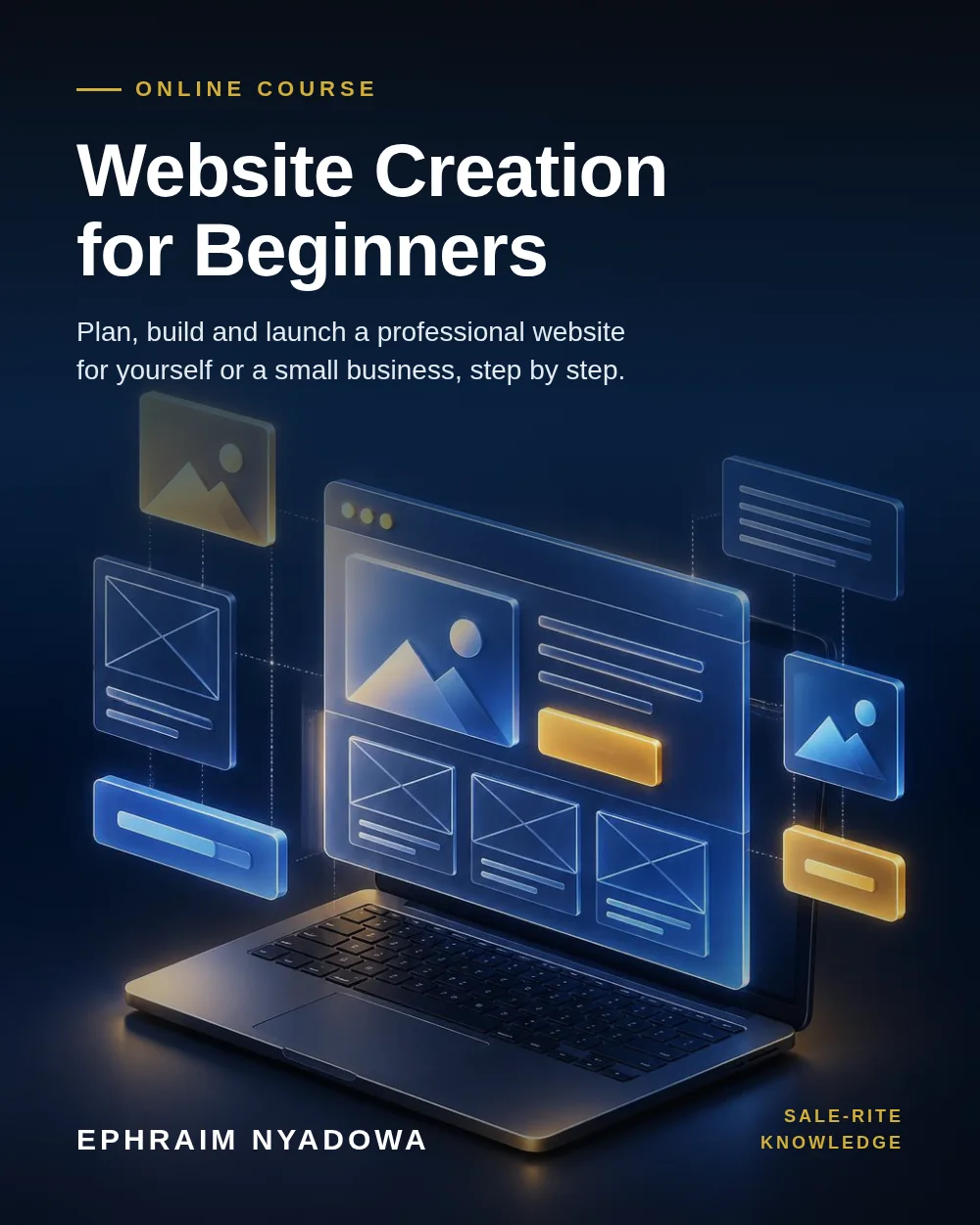Website Creation for Beginners cover